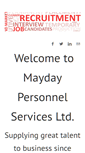 Mobile Screenshot of mayday.uk.com